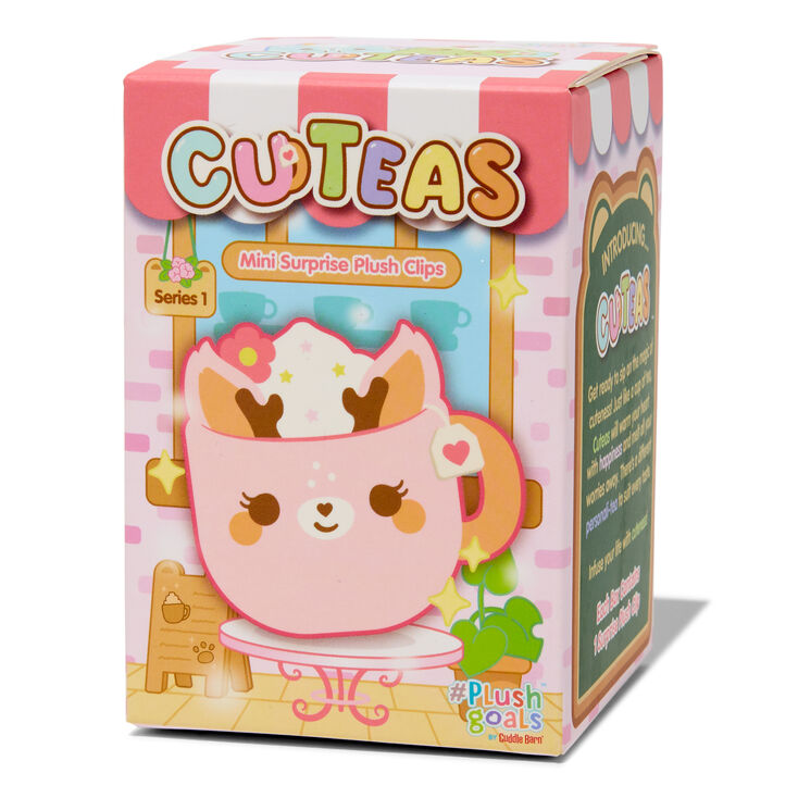 Clip pour sac en peluche mini surprise s&eacute;rie&nbsp;1 Cuteas&trade; Wawa &#35;Plush Goals by Cuddle Barn&reg; - Les mod&egrave;les peuvent varier,
