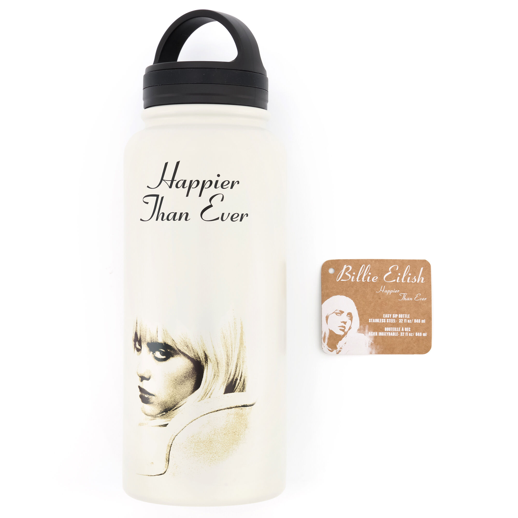Claire's Gourde Billie Eilish « Happier Than Ever » - Blanc