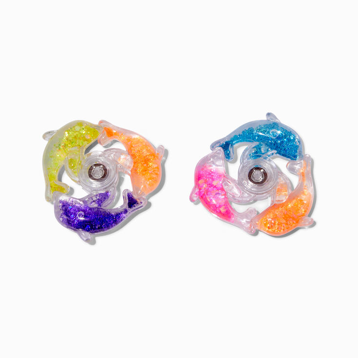 Pochette surprise jouet fidget spinner dauphin en exclusivit&eacute; chez Claire&rsquo;s - Les mod&egrave;les peuvent varier,