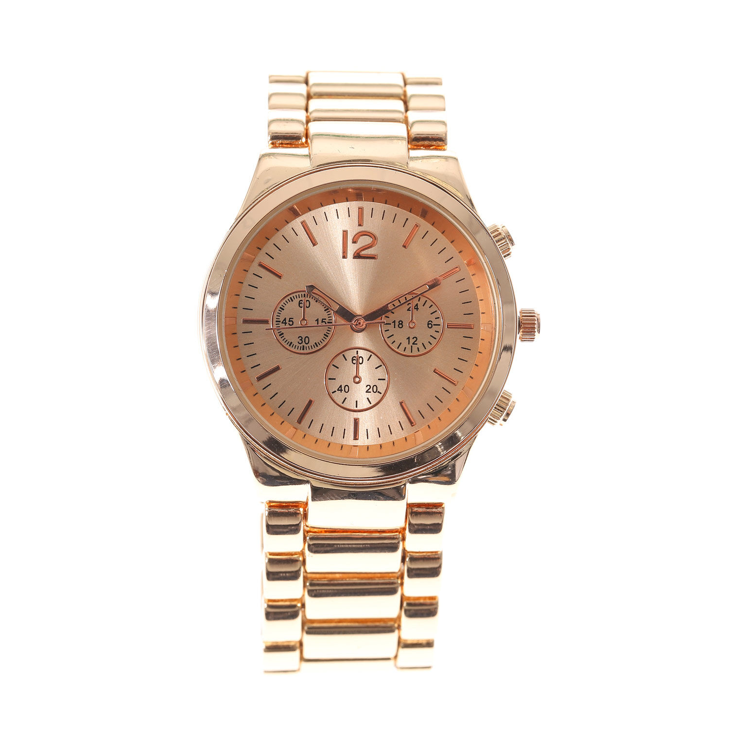 Rose Gold Boyfriend Watch