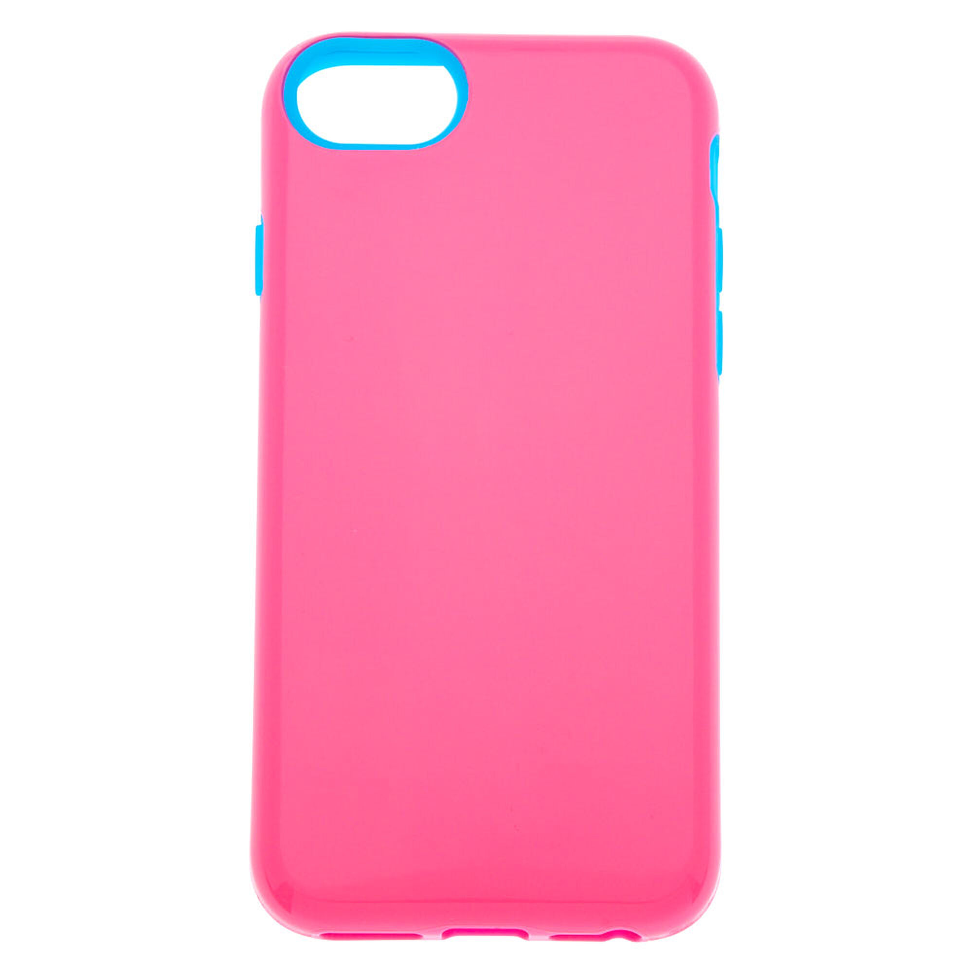 Pink Blue Protective Phone Case Fits Iphone 6 7 8 Se Claire S