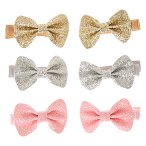 Barrettes &agrave; n&oelig;uds paillet&eacute;s Claire&#39;s&nbsp;Club - Lot de 6,