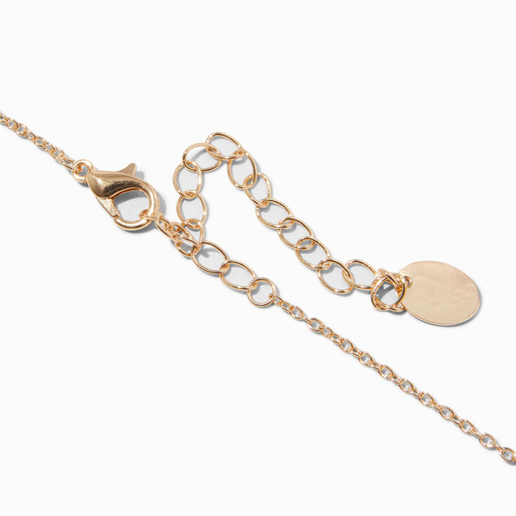 Gold-tone Daddy&#39;s Little Girl Heart Locket Pendant Necklace,