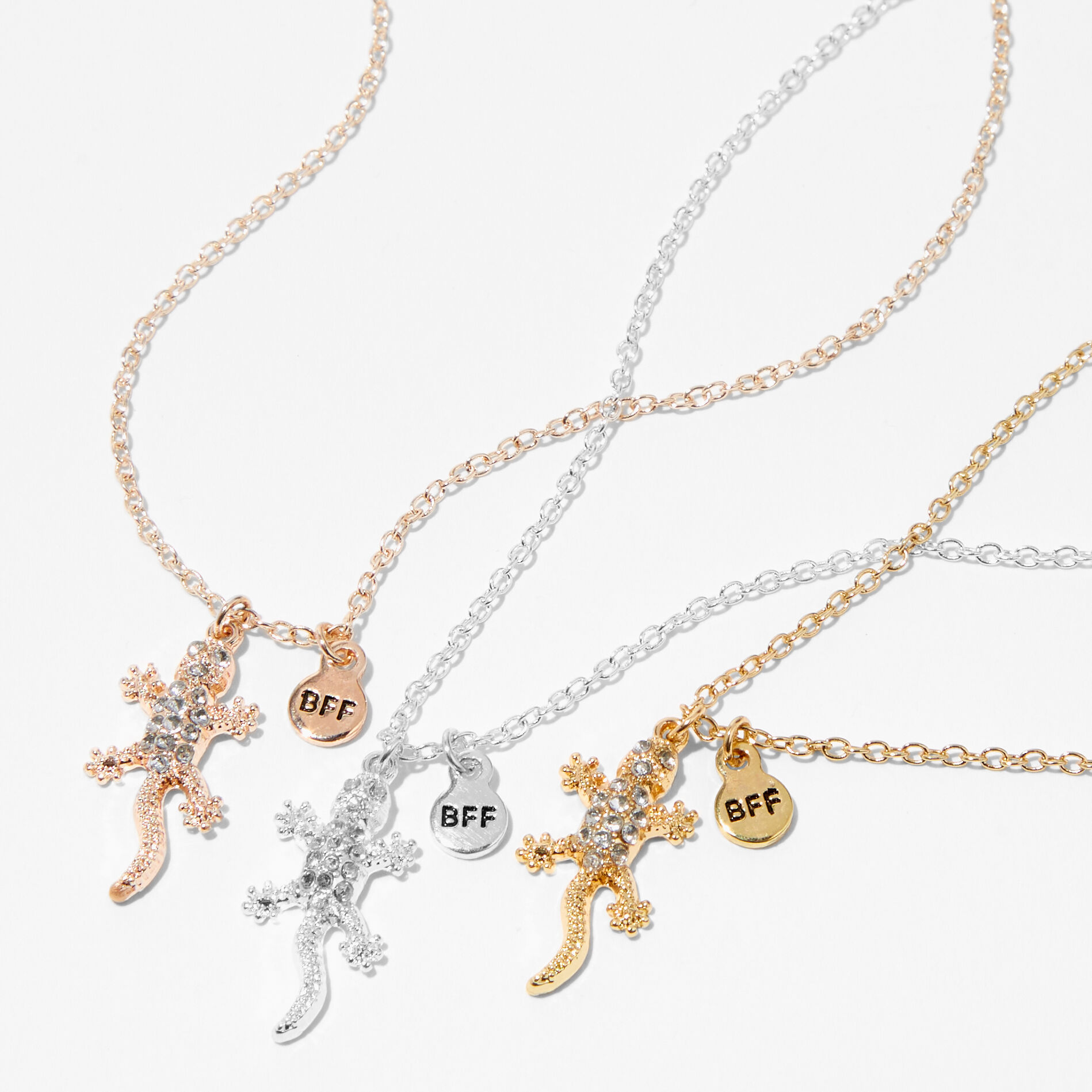 Claire's best friend necklaces for 3 hot sale