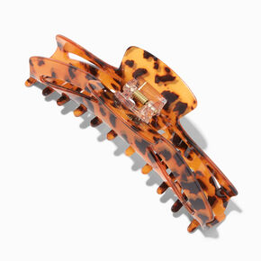 Natural Tortoiseshell Acrylic Hair Claw,