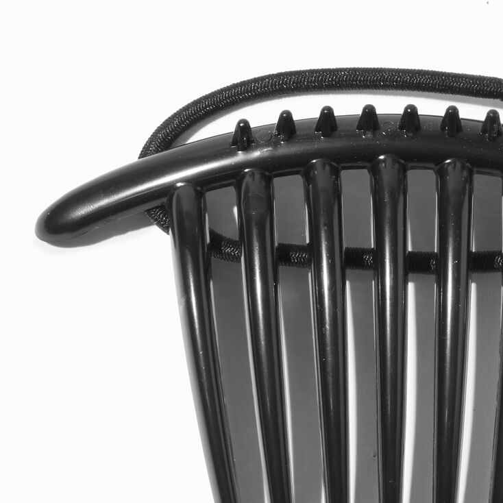 Localoc&reg; Bandables&reg; Bandette Comb&reg; Black Hair Comb,