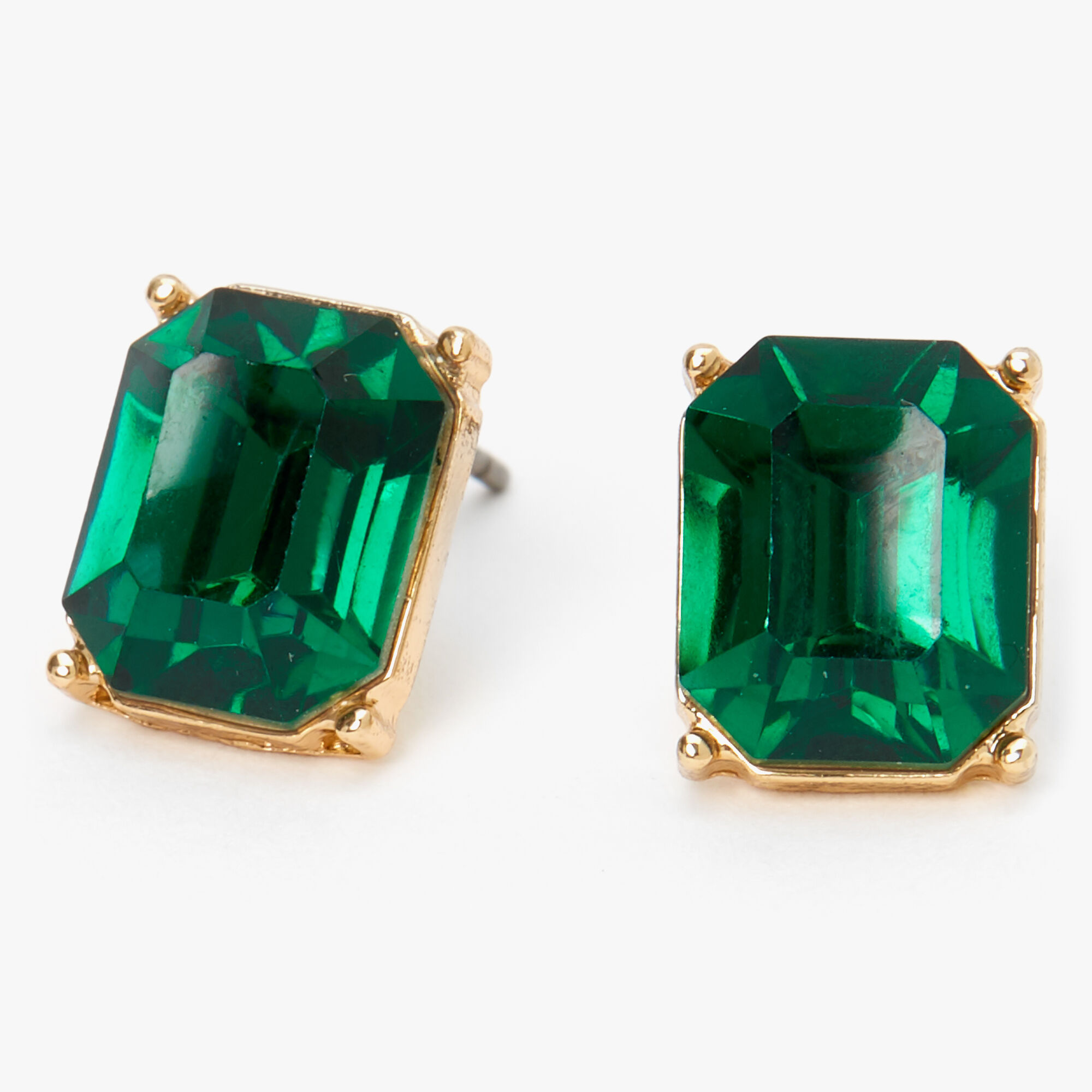 Jewel stud top earrings