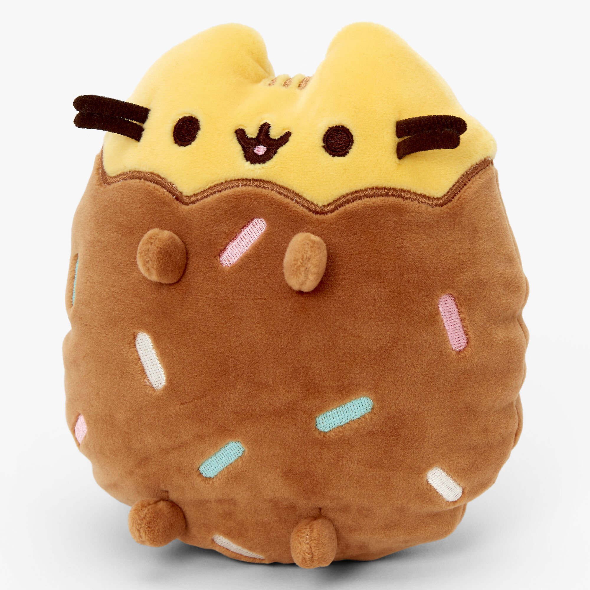 Pusheen Medium Chocolate Dipped Plush Toy Claire s US