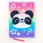 Rainbow Panda Reversible Sequin Diary,