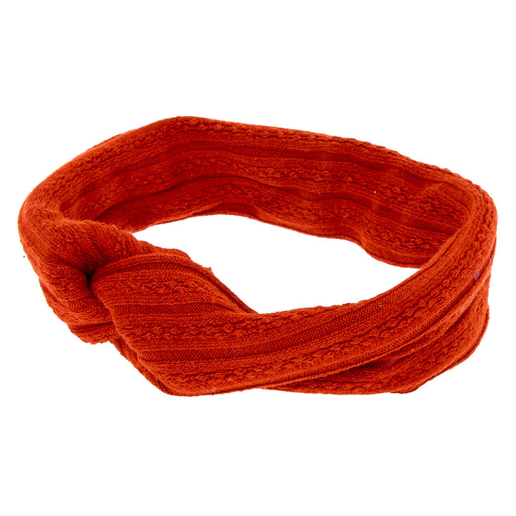 Claire's Bandeau torsadé style pull - Couleur cuivré