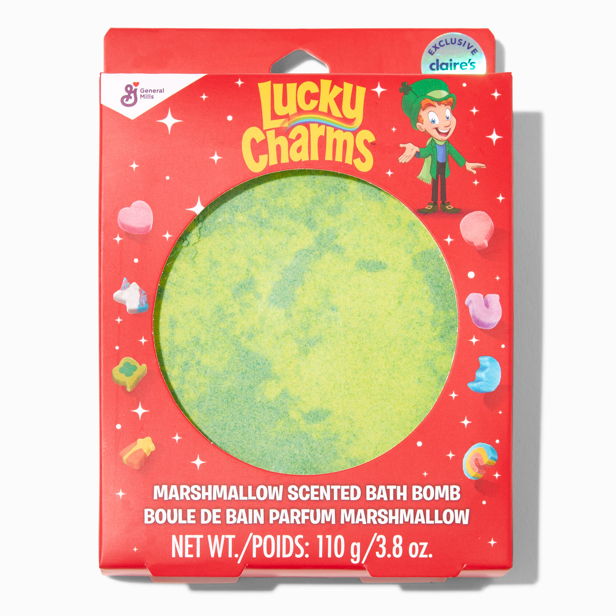 View Lucky Charms Claires Exclusive Scented Bath Bomb information