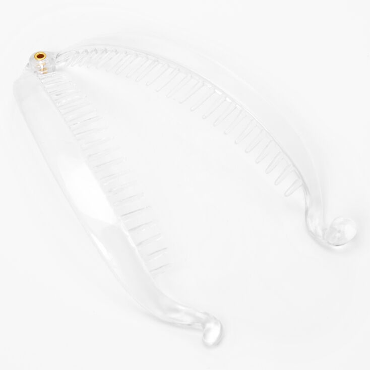 Banana Hair Claw - Clear,