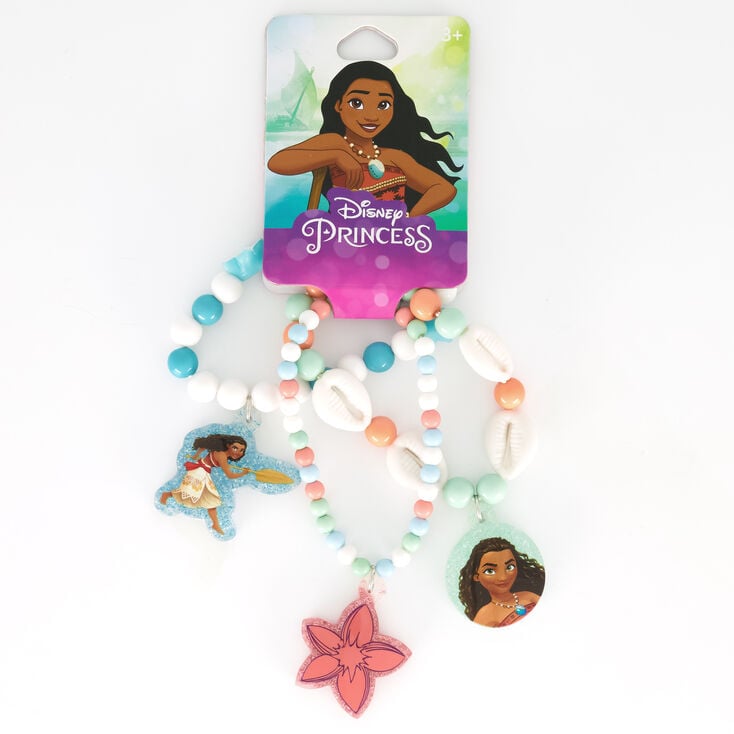 &copy;Disney Princess Moana Charm Stretch Bracelets- 3 Pack,