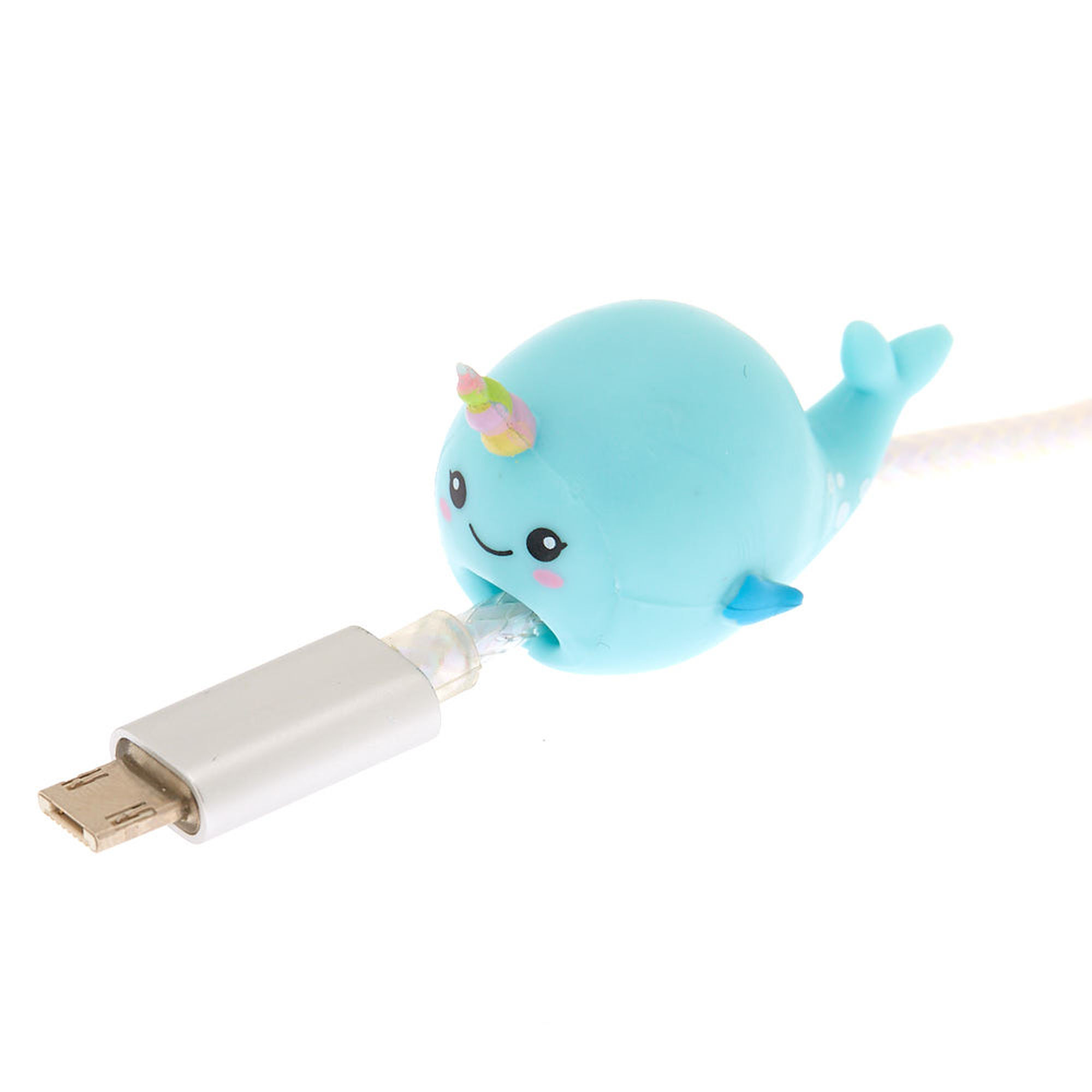 Narwhal Cable Critter - Blue,