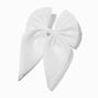 Claire&#39;s Club Special Occasion White Bow Hair Clip,