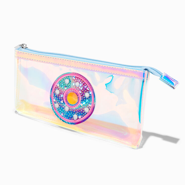 Holographic Initial Pencil Case - O,