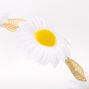 Gold Daisy Leaf Headband - Ivory,