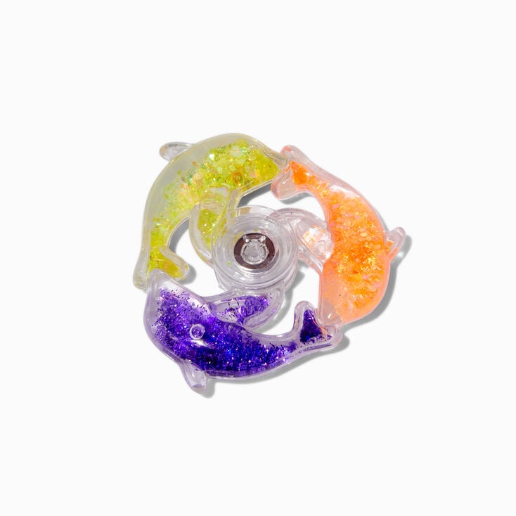 Pochette surprise jouet fidget spinner dauphin en exclusivit&eacute; chez Claire&rsquo;s - Les mod&egrave;les peuvent varier,
