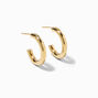 C LUXE by Claire&#39;s 18K Yellow Gold Plated 18MM Hoop Earrings,