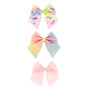Claire&#39;s Club Unicorn Bow Hair Clips - 3 Pack,
