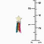 Glow in the Dark Shooting Star Stud Earrings ,