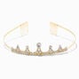 Claire&#39;s Club Gold Rhinestone Princess Tiara,