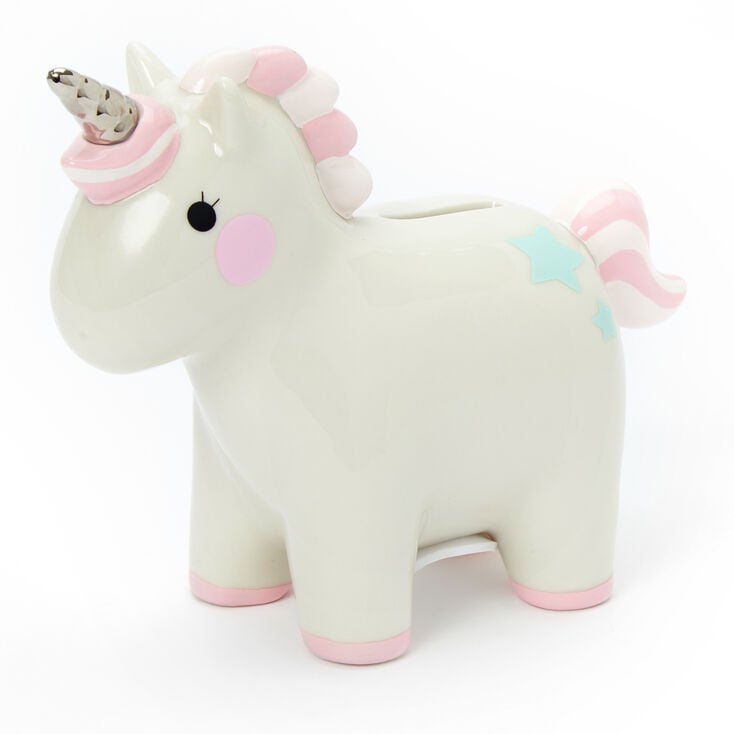 Claire&#39;s Club Unicorn Piggy Bank,