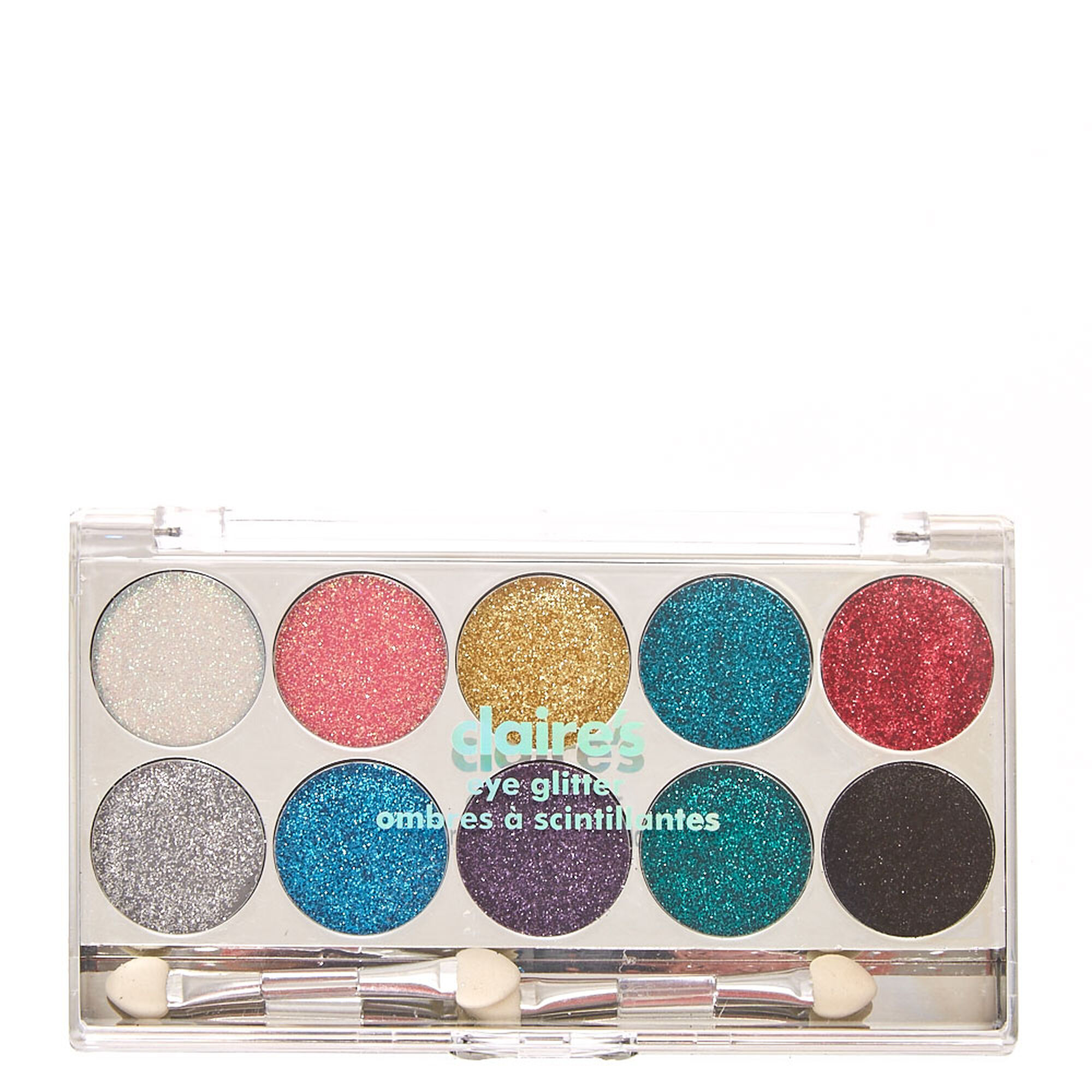Bright Glitter Eyeshadow Palette Claire's US
