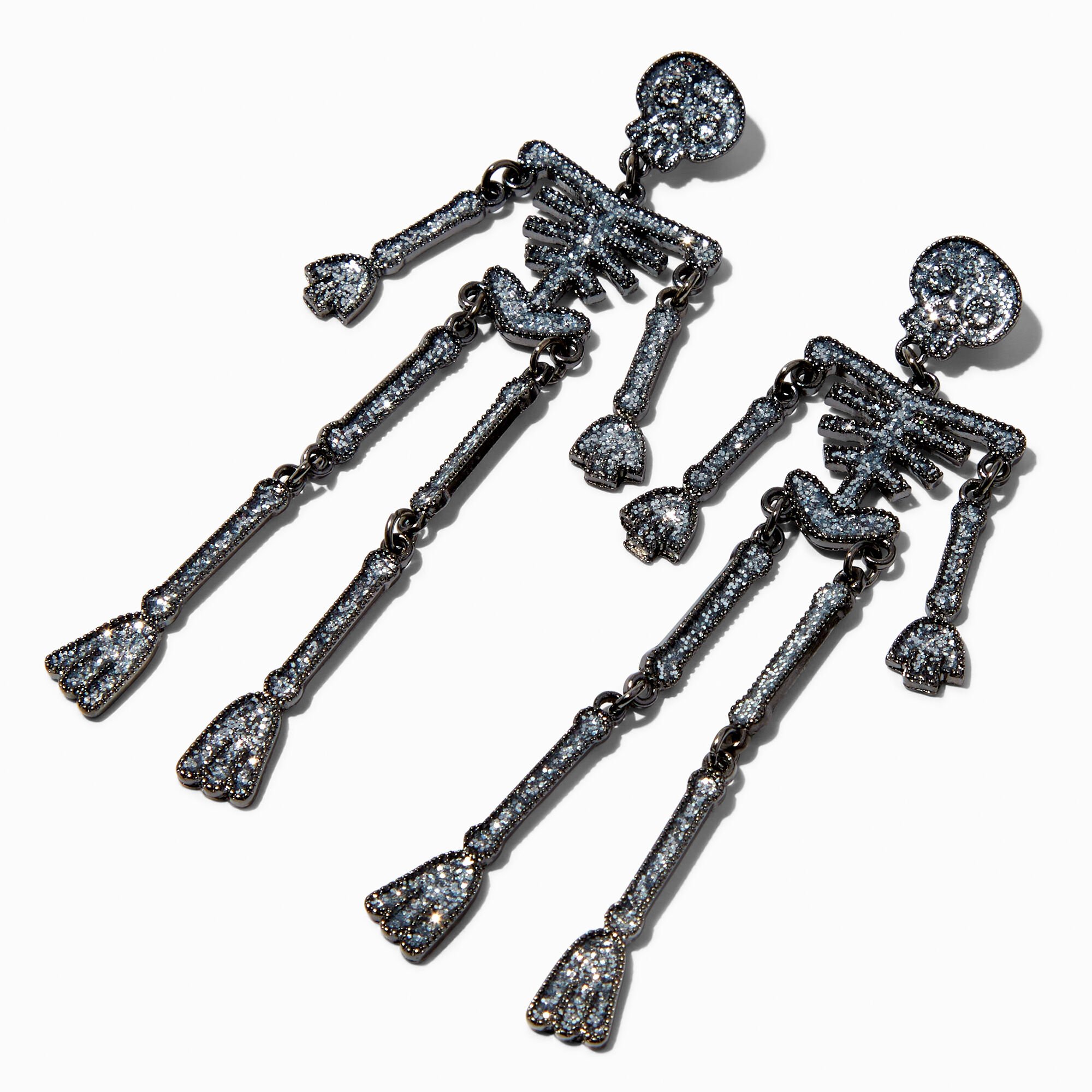 Skeleton earrings claire's new arrivals