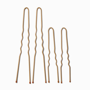 Hair Pins - Brown, 30 Pack,