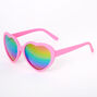 Claire&#39;s Club Heart Sunglasses - Pink,