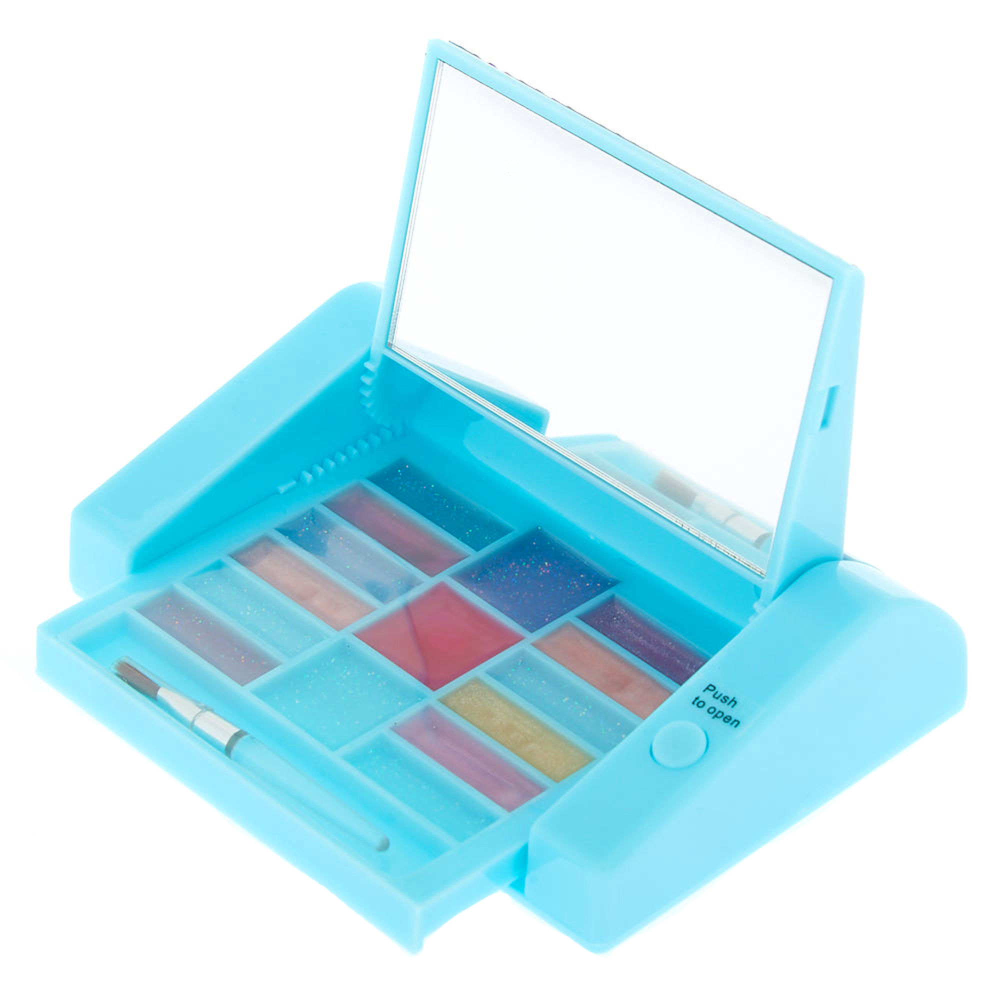 Rainbow Cloud Mechanical Lip Gloss Set - Turquoise,