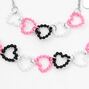 Claire&#39;s Club Silver Heart Link Jewelry Set - 2 Pack,