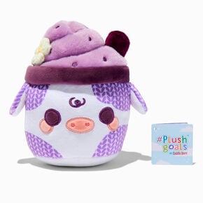 &#35;Plush Goals by Cuddle Barn&reg; 7&#39;&#39; Knit Daisy Mooshake Plush Toy,