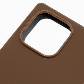 Coque de protection pour portable marron brillante - Compatible avec iPhone&reg;&nbsp;13 Pro,