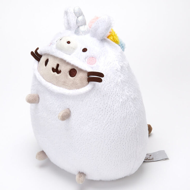 Pusheen&reg; Unicorn Onesie Soft Toy &ndash; White,