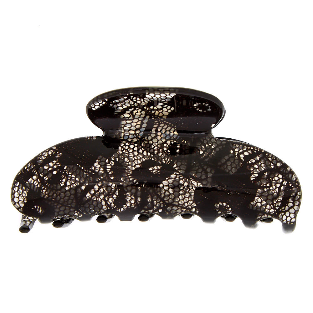 Antique Lace Hair Claw - Black,