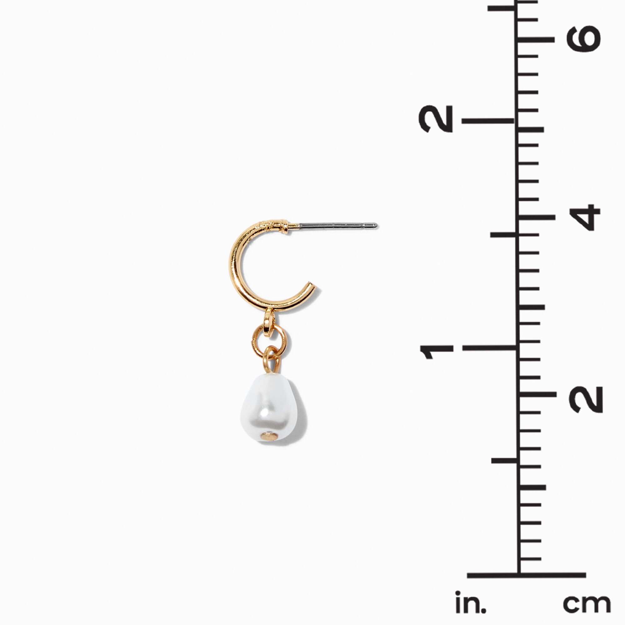 Gold-tone Pretty Hoops & Studs Earrings Set - 9 Pack,