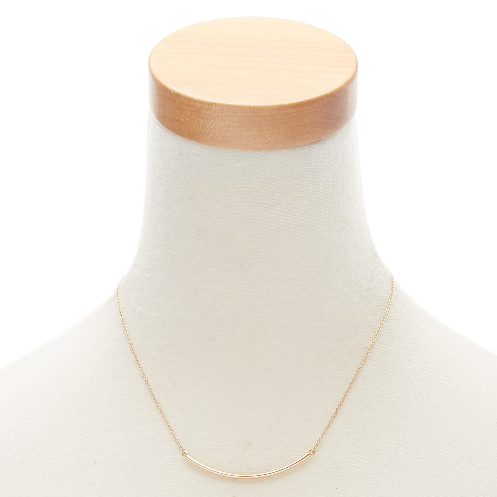 Gold Bar Necklace Chain,
