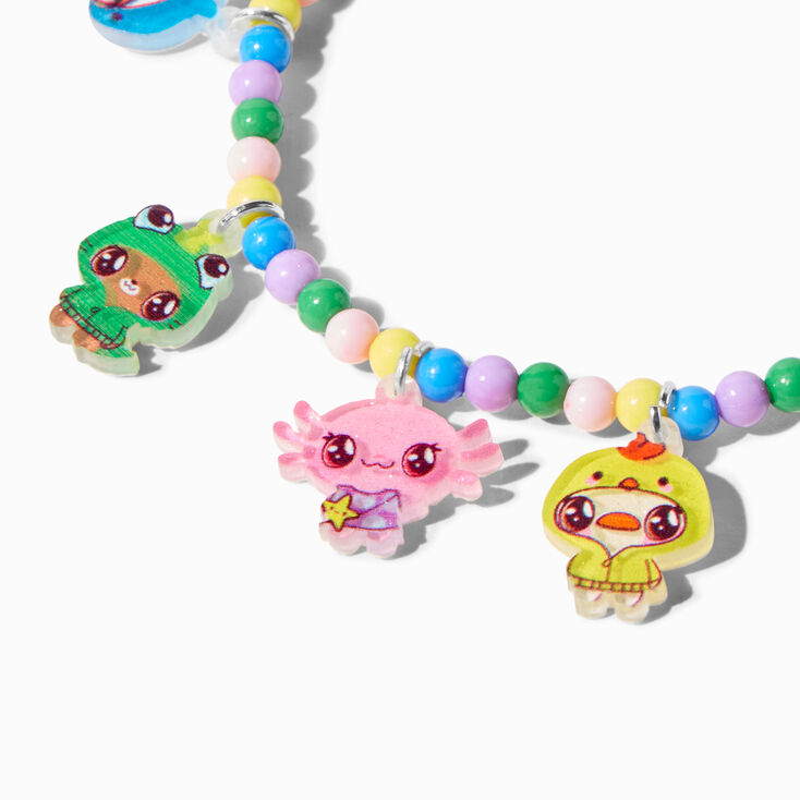 Claire&#39;s Club Costume Critters Beaded Stretch Bracelets - 3 Pack,