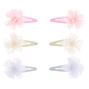 Claire&#39;s Club Chiffon Bow Snap Hair Clips - 6 Pack,
