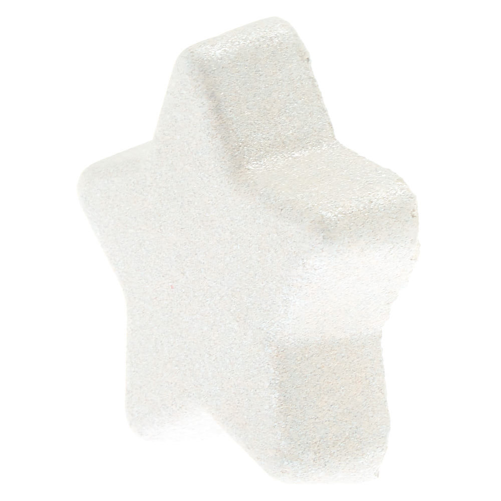 Shimmer Star Scented Bath Bomb - Silver,