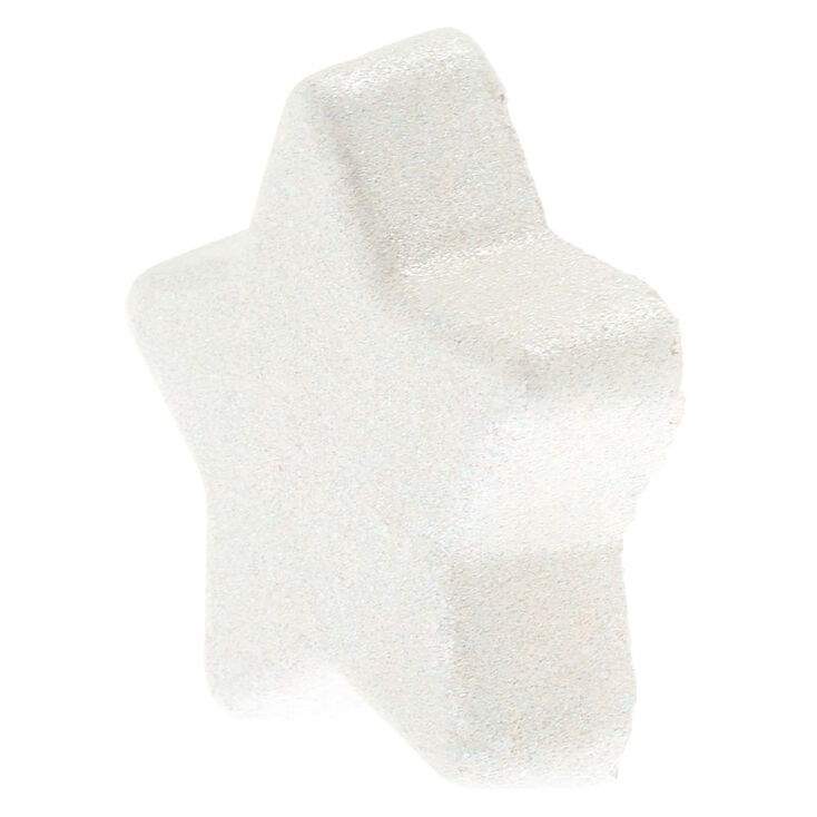Shimmer Star Scented Bath Bomb - Silver,