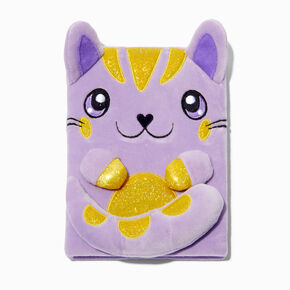 Claire&#39;s Shimmerville&trade; Stuffy Plush Notebook,