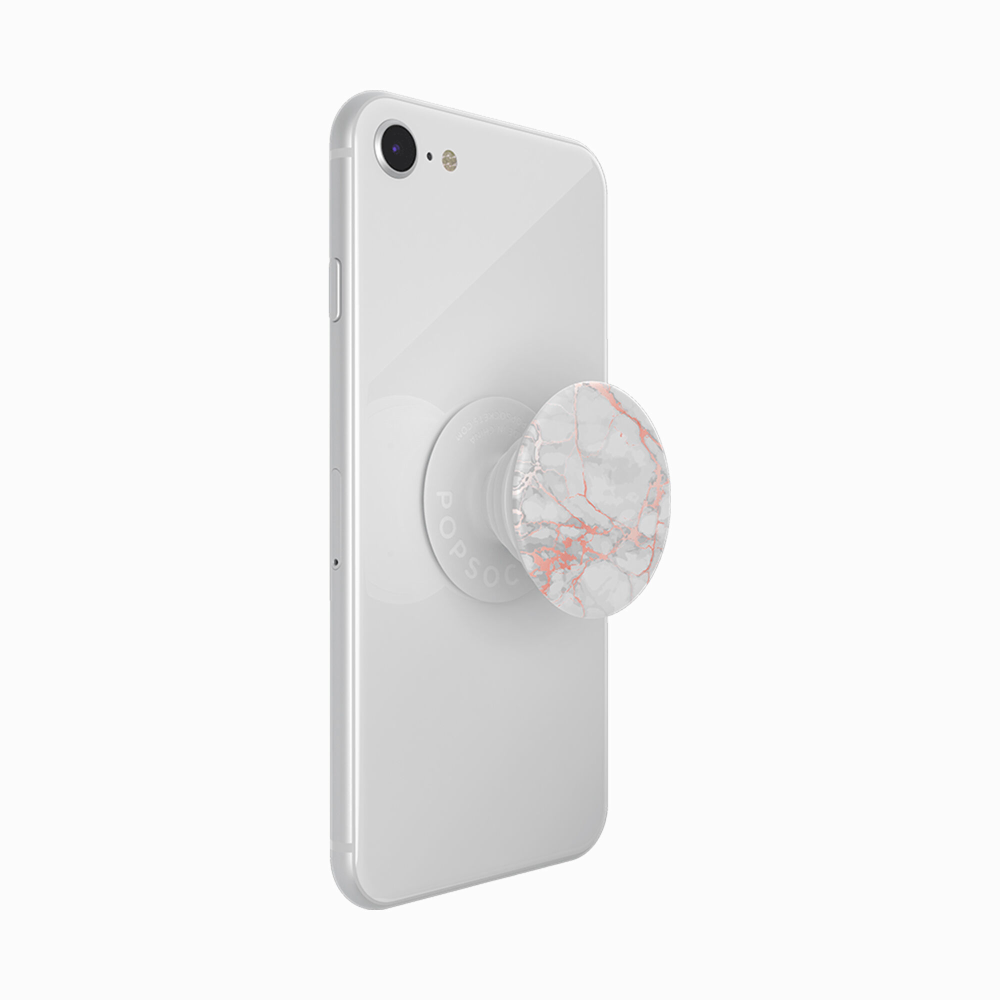 PopGrip PopSockets® interchangeable - Lutz marbré couleur doré rose,