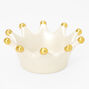 Crown Initial Jewellery Holder Tray - K,