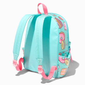 Junk Food Panda Mint Quilted Mini Backpack,
