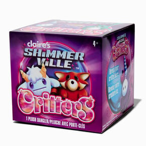 Claire&#39;s ShimmerVille&trade; Critters Plush Dangler Blind Bag - Styles May Vary,