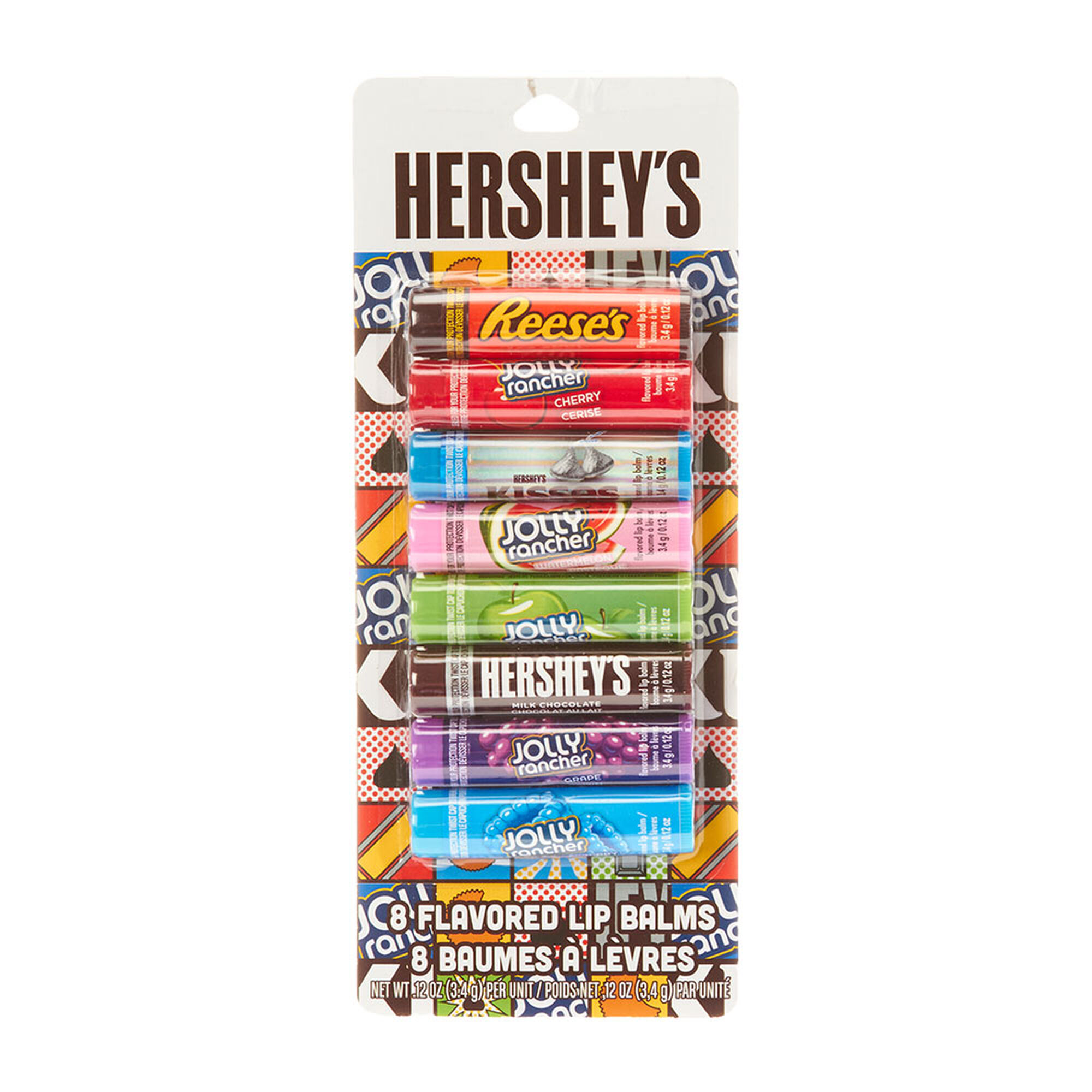 View Claires Hersheys Flavored Lip Balm 8 Pack information