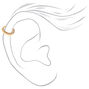 Mixed Metal 20G Mini Crystal Cartilage Hoop Earrings - 3 Pack,